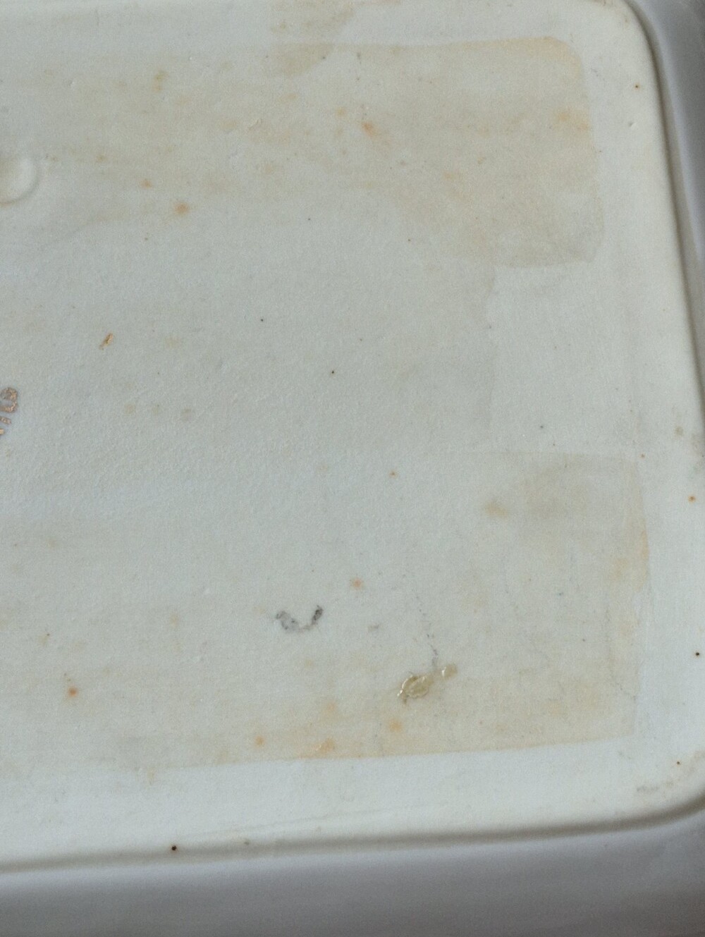 Floral I.W. Rice Company Pink Rose Gold-Accented Porcelain Dresser Tray - Picture 9 of 10